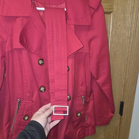 Gorgeous pink Michael Kors coat, women's size large - Picture 6 of 7